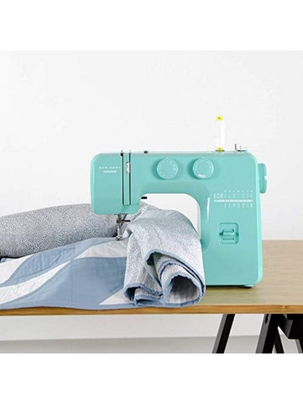 Turquoise Easy-to-Use Sewing Machine with Metal Frame & Tutorial Videos for - Picture 3 of 6